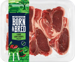 Born & Bred Lamb Loin Chops 500g- NEW