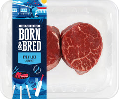 Born & Bred Beef Eye Fillet 260g- NEW