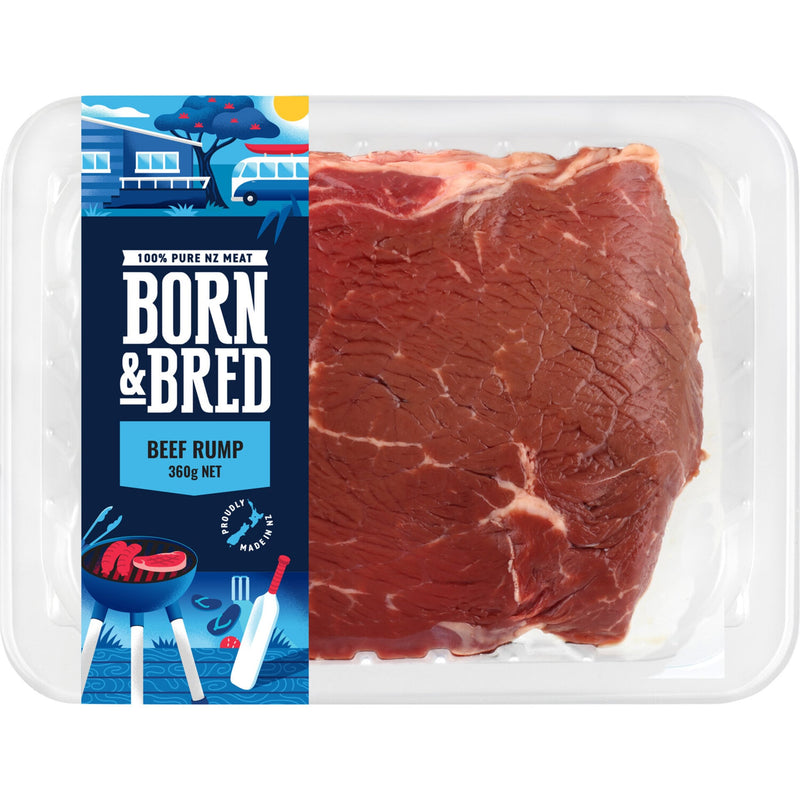 Born & Bred Beef Rump 360g
