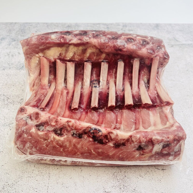 Lamb Rack Frenched- 2 pack 900g-1.2kg