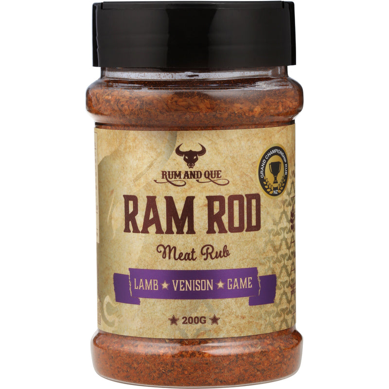 Rum and Que Ram Rod- 200g shaker