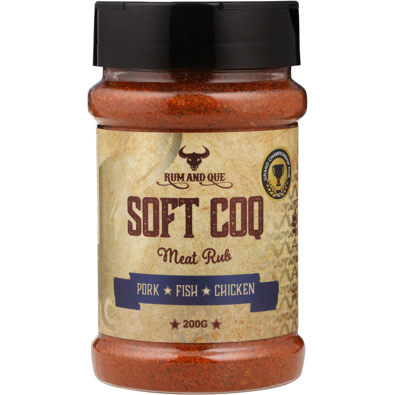 Rum and Que - Soft Coq 200g (Shaker)