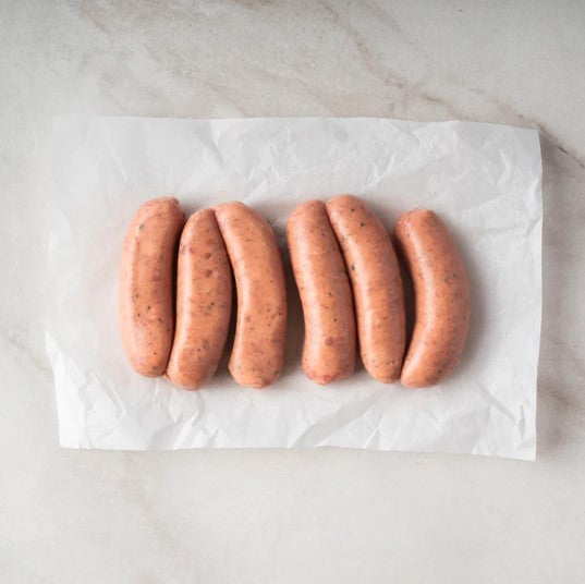 Beef & Caramelised Onion Sausages - 480g