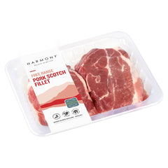 Free Range Pork Scotch Fillet Steak - 400g