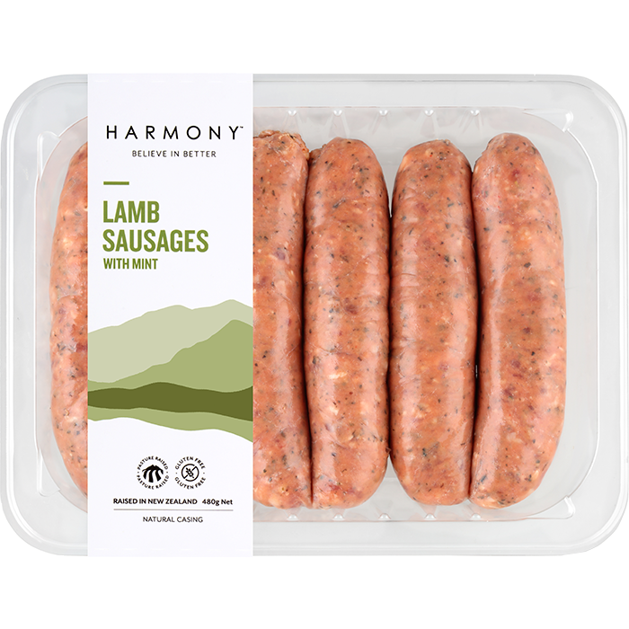 Lamb & Mint Sausages - 480g