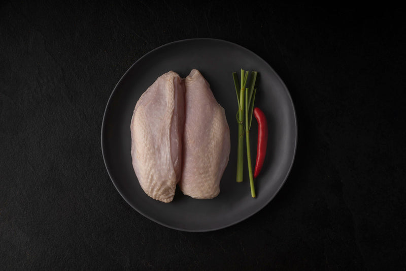 Free-Range Chicken Breast - 600-650g Skin on