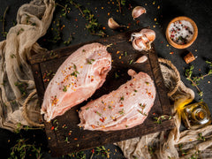 Free-Range Chicken Breast - 600-650g Skin on (Tuesday - Friday best days for delivery)