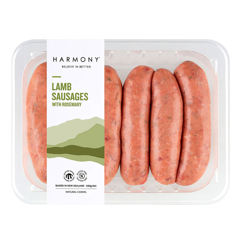Lamb & Rosemary Sausages - 480g