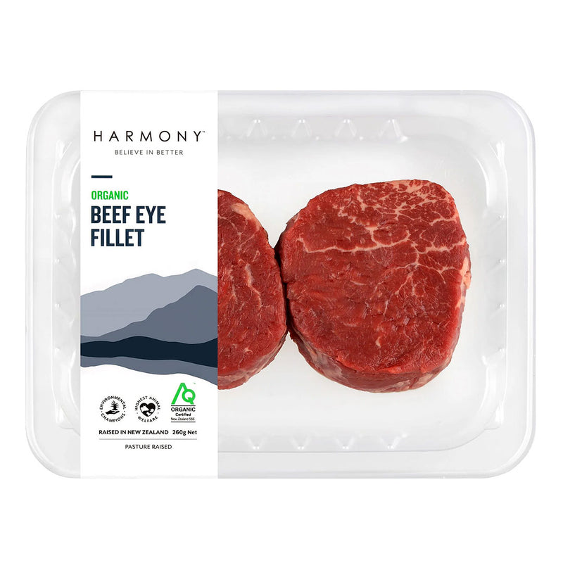 Organic Beef Eye Fillet - 260g