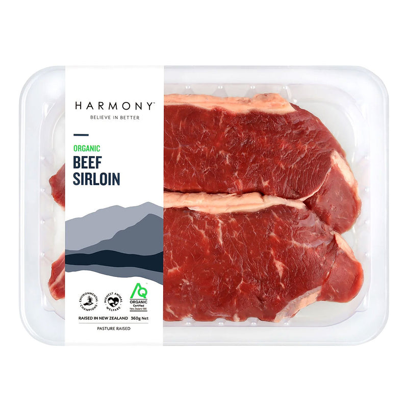 Organic Beef Sirloin - 360g